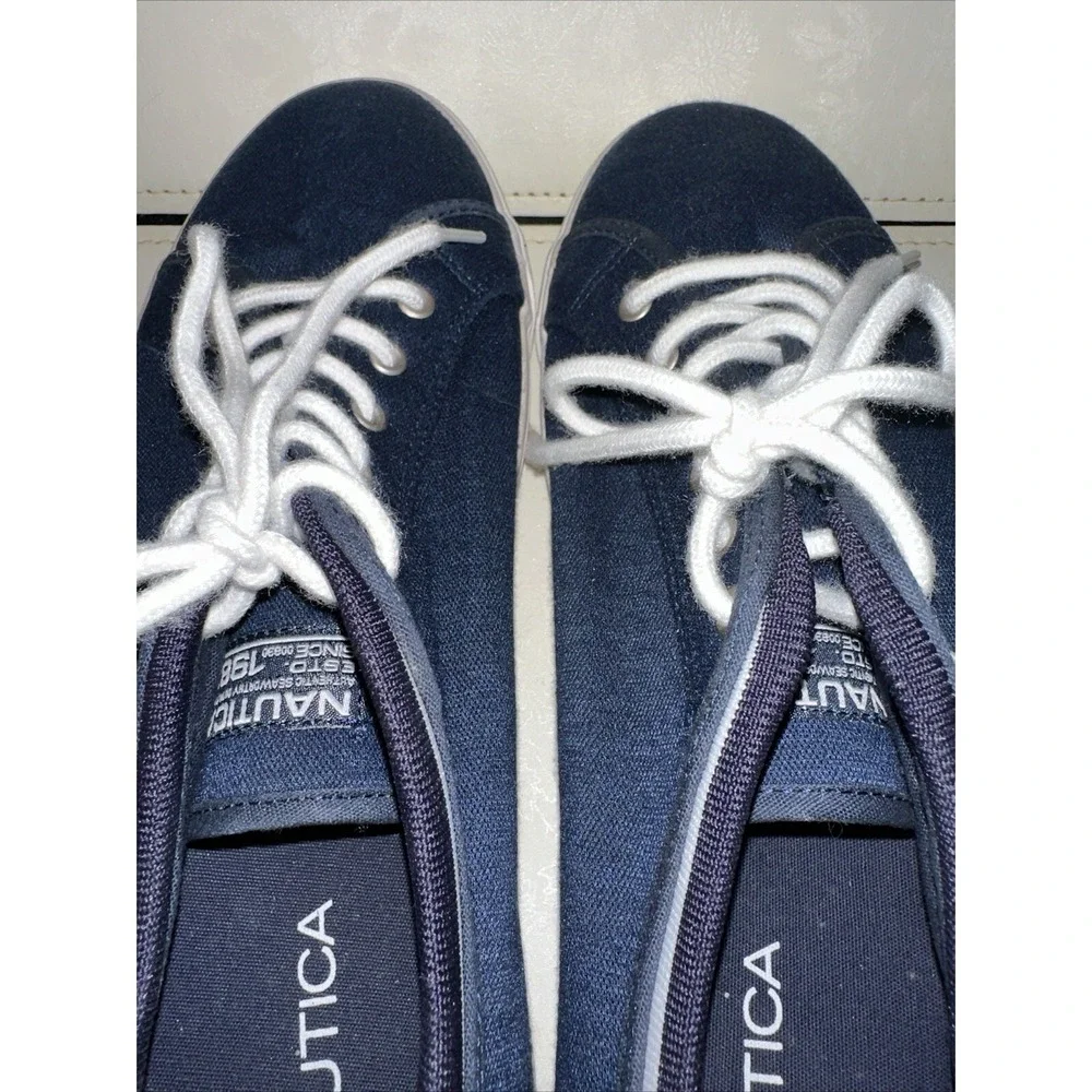 Nautica Sea Worthy Outfitters, Mens Sneaker Boat Shoe Low blue size 12